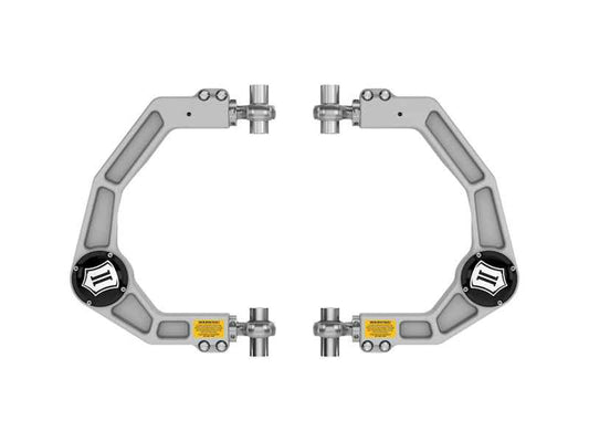 ICON 21-23 Ford F150 Billet Front Upper Control Arms DJ Pro Kit