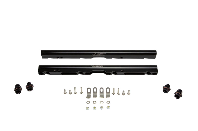 FAST Billet Fuel Rail Kit for LS1/LS6 and LSX Intake Manifold - Black