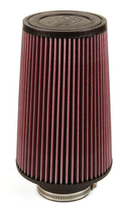 K&N Engineering Universal Rubber Air Filter – 3 Inch Flanged, 6 Inch Outer Diameter, 4-5/8 Inch Outer Diameter Top, 9 Inch Length