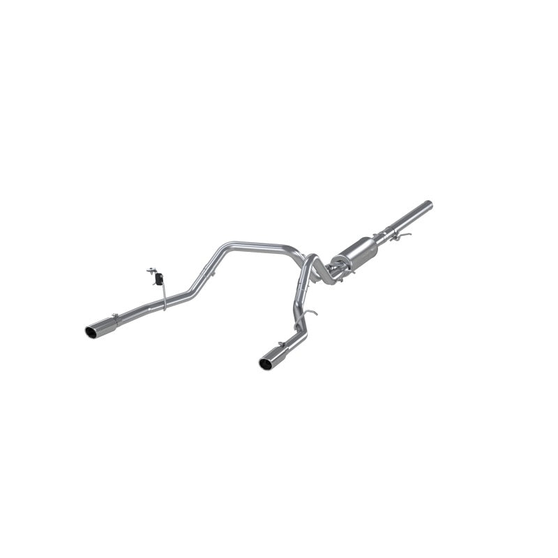 MBRP Armor Plus Series 14 Chevrolet Silverado & GMC Sierra Dual Split Rear Cat Back Exhaust System with 3.5-inch Tips