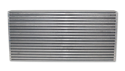 Vibrant Air-to-Air Intercooler Core with Bar and Plate Construction - 25in W x 12in H x 3.5in Thick
