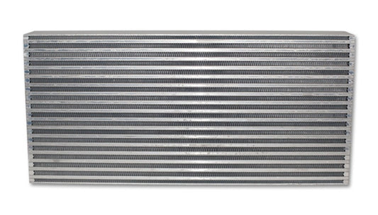Vibrant Air-to-Air Intercooler Core with Bar and Plate Construction - 25in W x 12in H x 3.5in Thick