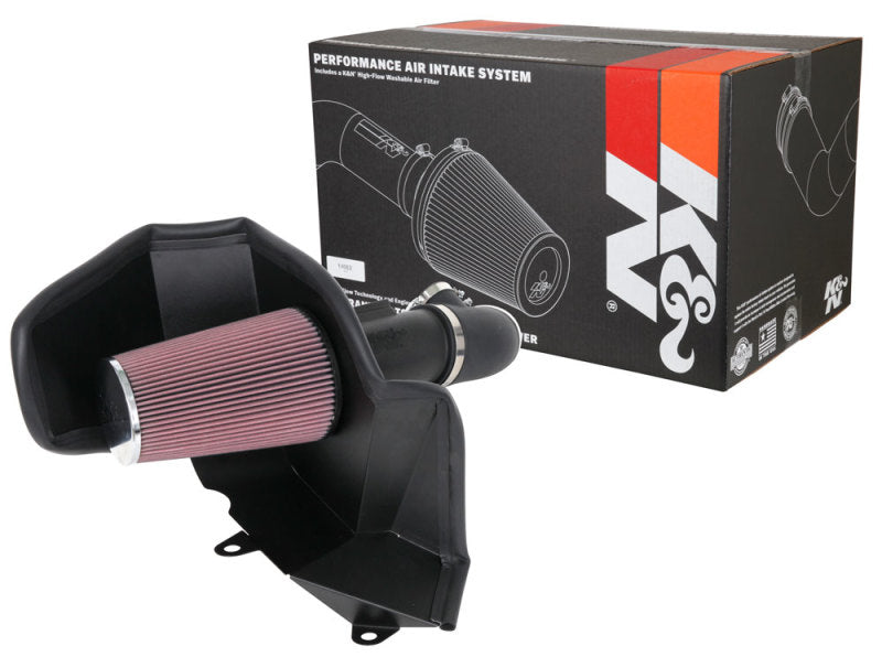 K&N Engineering 63-3115 AirCharger Performance Cold Air Intake System for Chevrolet and GMC Vehicles