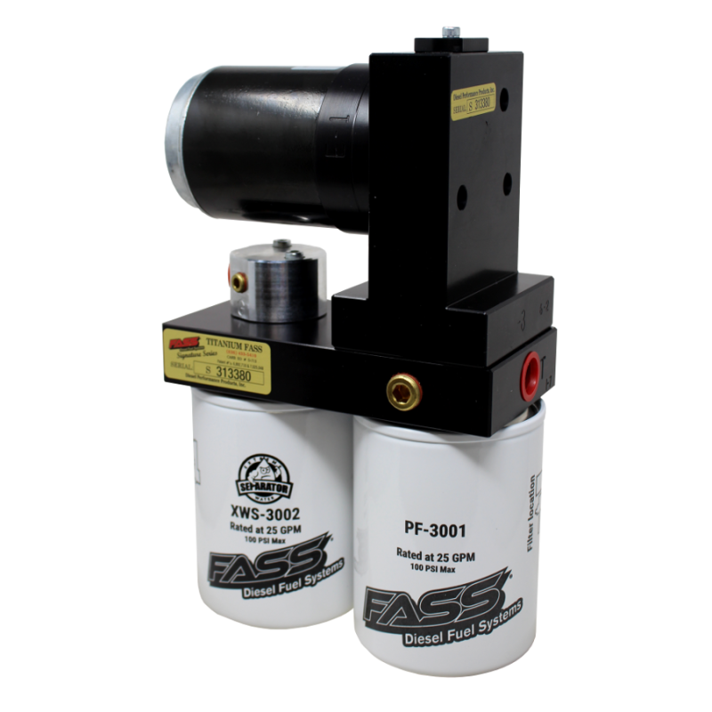 FASS Fuel Systems Titanium Signature Series TS100G Fuel Air Separation System - 100 GPH, 16-18 PSI