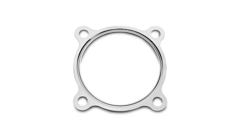 Vibrant Metal Gasket GT Series T3 Turbo Discharge Flange Part #1438G – 3-inch ID, Stainless Steel for Turbocharger Inlet and Discharge Applications