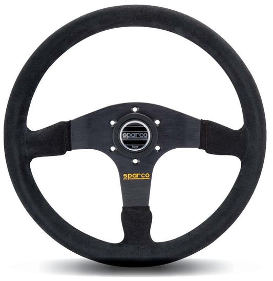 SPARCO 015R375PSN Steering Wheel 375 Suede Black for Automotive Performance and Comfort
