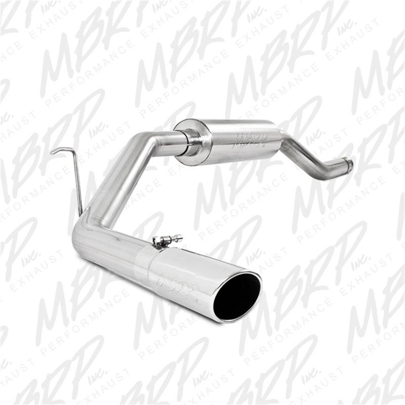MBRP Armor Lite Series Exhaust System for 2000-2006 Toyota Tundra 4.7L - Single Side Exit with 4-inch Tip