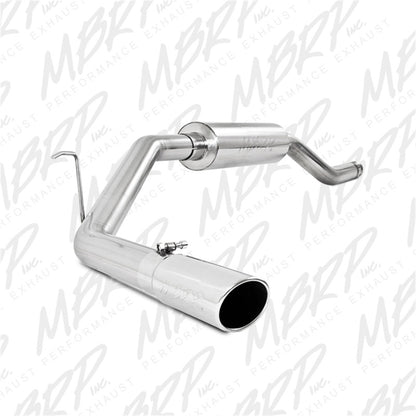 MBRP Armor Lite Series Exhaust System for 2000-2006 Toyota Tundra 4.7L - Single Side Exit with 4-inch Tip