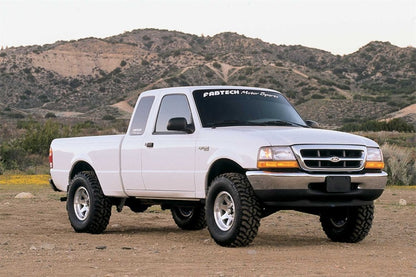 Fabtech 98-08 Ford Ranger Upper Control Arm Kit with Ball Joints - Front Upper for 2.5 and 5.5 Inch Lift