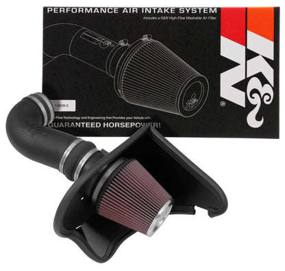 K&N Engineering 63-3092 AirCharger Performance Intake for 2016-2024 Chevrolet Camaro SS V8-6.2L