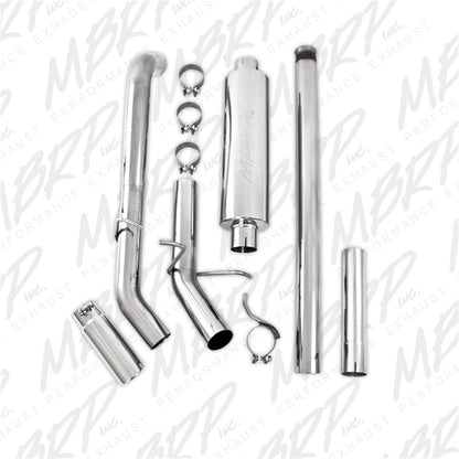 MBRP Armor Plus Series 14 Chevrolet Silverado/GMC Sierra 1500 3-Inch Cat Back Exhaust System with T409 Stainless Steel