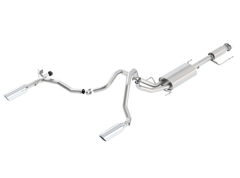 Borla Touring Cat-Back Exhaust System for 2010-2014 Toyota FJ Cruiser 4.0L V6 - Enhances Sound and Performance