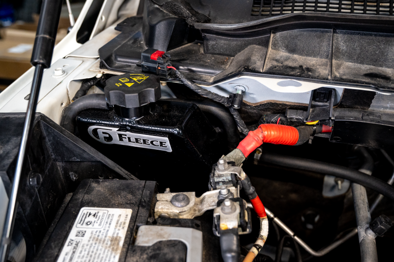 Fleece Performance 13-18 Dodge Ram 2500/3500 6.7L Cummins Aluminum Coolant Reservoir Replacement Tank