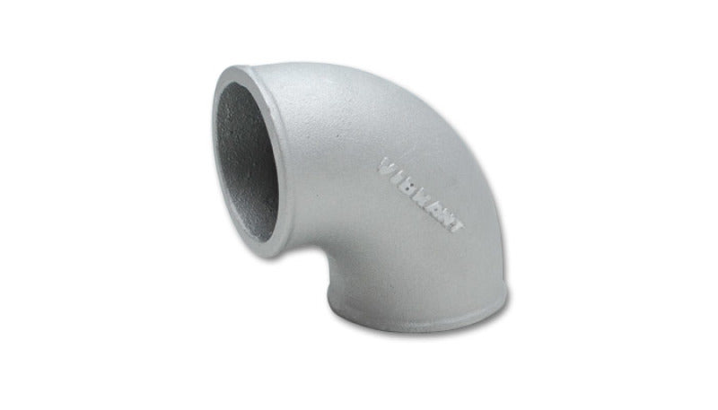 Vibrant 2-inch O.D. Cast Aluminum 90-Degree Tight Radius Elbow - Part Number 2872