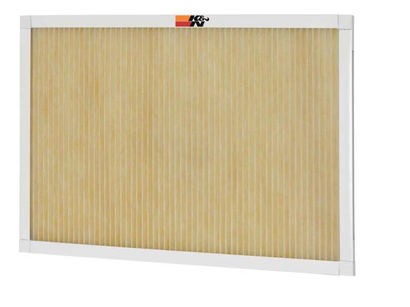 K&N HVAC Filter 20 x 25 x 1 - Reusable Pleated Synthetic Air Filter with MERV 11 Rating