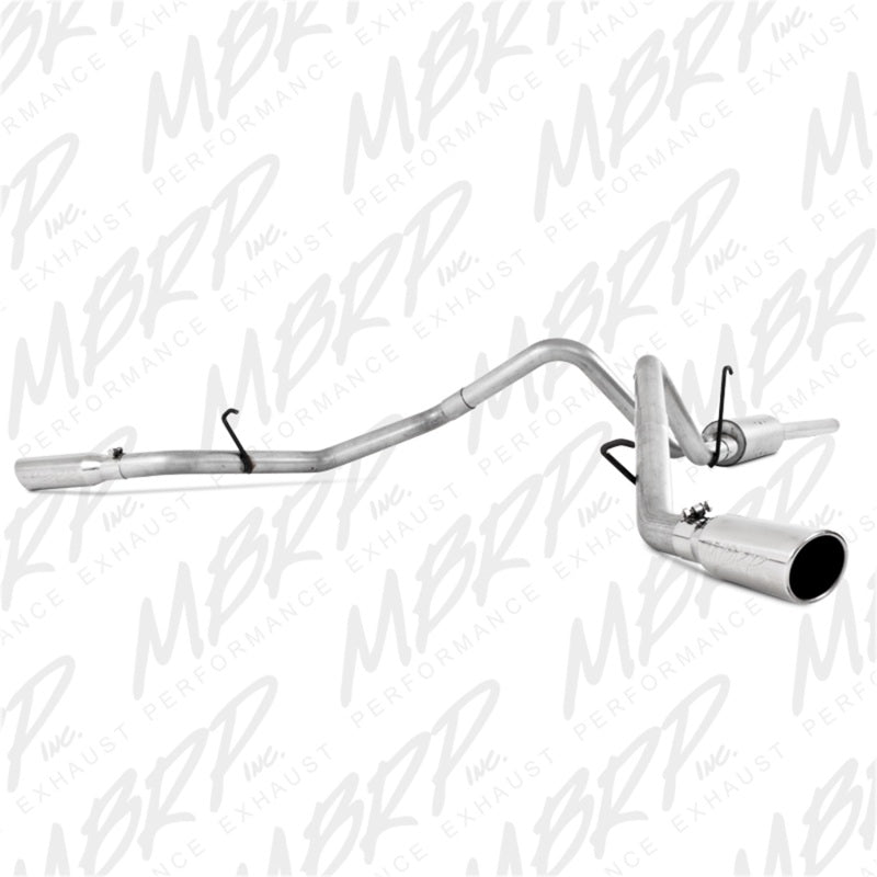 MBRP Armor Lite Series Cat Back Exhaust System for 2006-2008 Dodge Ram 1500 with 5.7L HEMI, Dual Split Side Exit