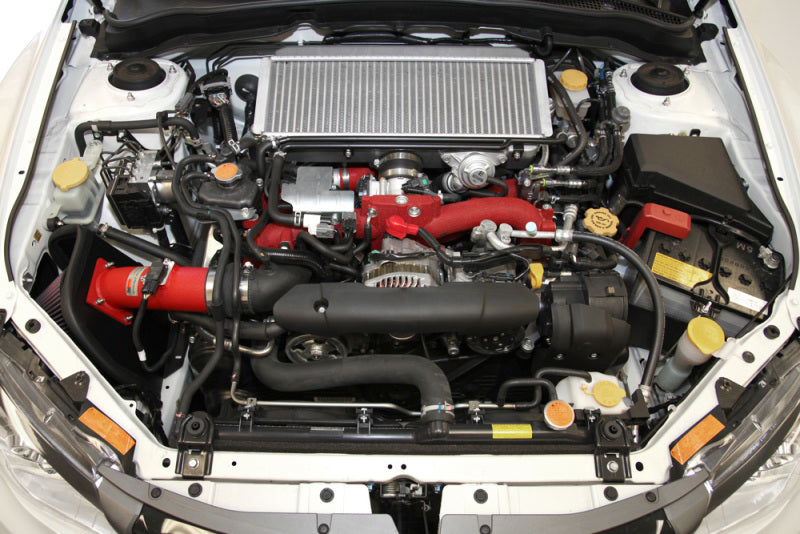 K&N Engineering 69-8005TWR Red Typhoon Short Ram Cold Air Intake for Subaru Impreza 2.5L H4
