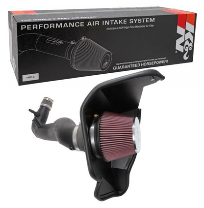 K&N Engineering 63-2606 Cold Air Intake System for 2018-2022 Ford Mustang with High-Flow Air Filter