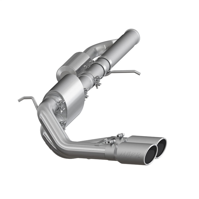 MBRP Armor Lite Series 09+ Chevrolet Silverado 1500 3-Inch Cat Back Exhaust System with Dual Outlet and 4-Inch Tips - Model S5081AL