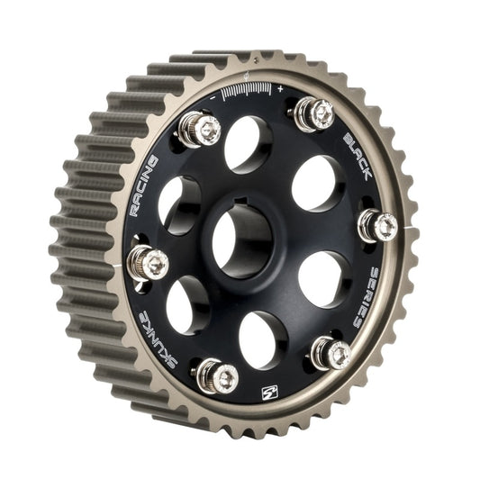 Skunk2 Pro-Series Honda H22/F20B DOHC VTEC Cam Gears – Adjustable, Black, Set of 2