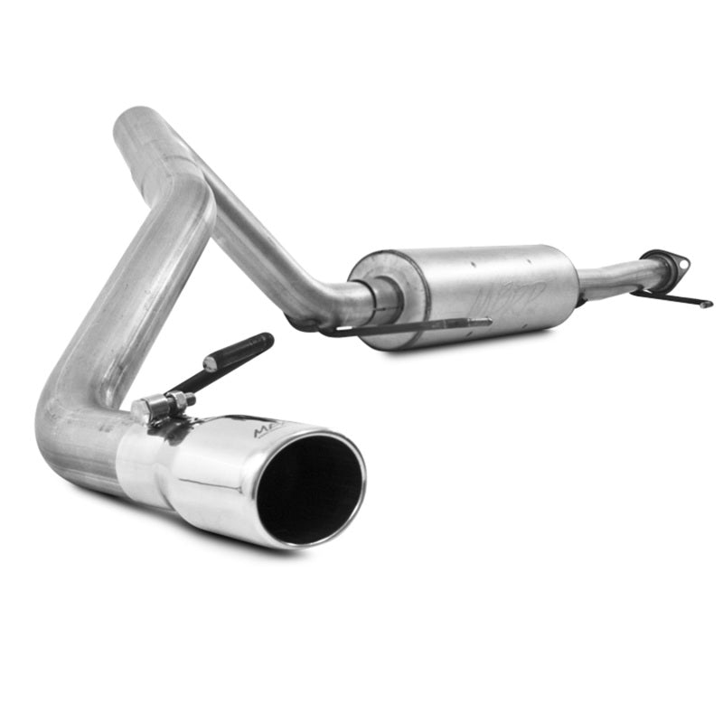 MBRP Armor Lite Series Cat Back Exhaust System for Toyota FJ Cruiser 2007-2014 – Single Rear Exit, 2.5 Inch Diameter with 3.75 Inch Oval Tip