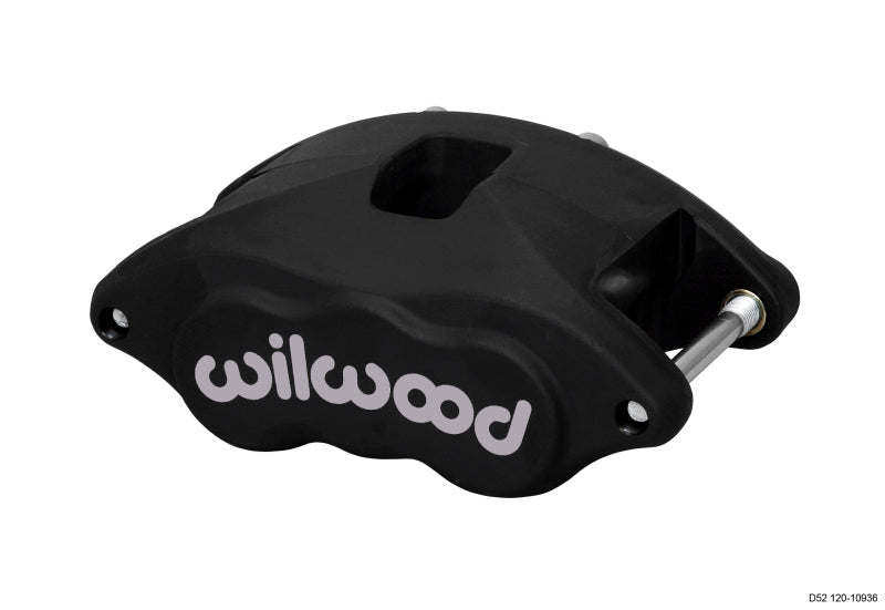 Wilwood D52 Brake Caliper with Black Anodized Finish and 2-inch Pistons for GM Vehicles