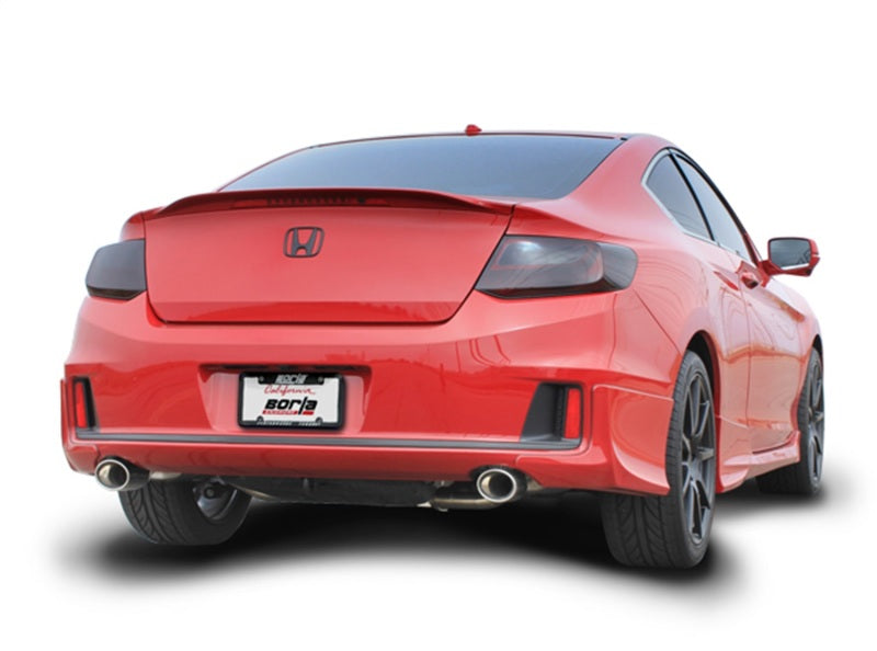 Borla Axle-Back Exhaust System for 2013-2017 Honda Accord Coupe with Dual Rear Exit - Part #11853