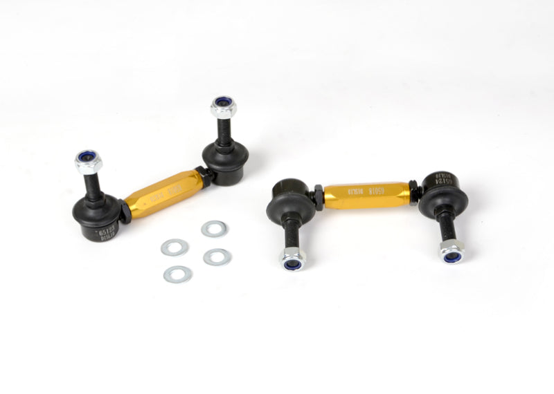 Whiteline KLC141 Adjustable Rear Sway Bar Link Kit for Volkswagen and Nissan Vehicles