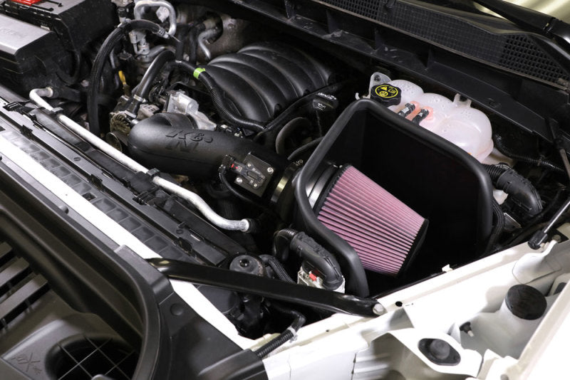 K&N Engineering 63-3110 AirCharger Performance Intake System for 2019 Chevrolet Silverado 1500 and GMC Sierra 1500 with 5.3L/6.2L V8 engines