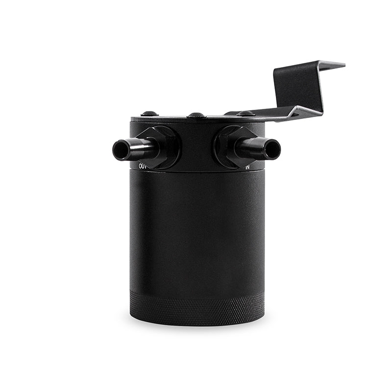 Mishimoto 2015-2021 Subaru WRX PVC Side Baffled Oil Catch Can System - Black