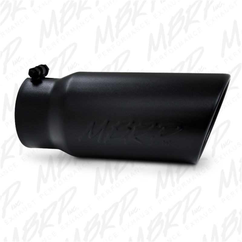 MBRP Armor BLK Series Filter Back Single Side Exhaust System for 2010-2011 Dodge Ram 2500/3500 Cummins 6.7L with Black Coated Finish