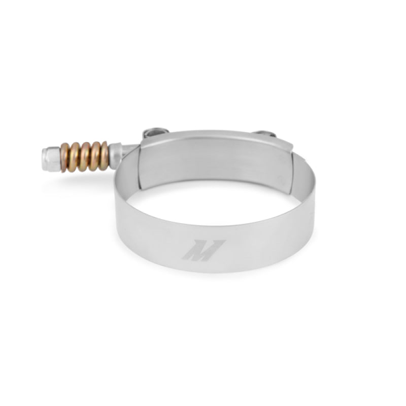 Mishimoto 2-Inch Stainless Steel T-Bolt Clamps for Secure Hose and Pipe Fittings