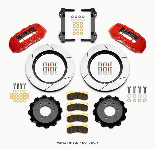 Wilwood TX6R Front Big Brake Kit for 2010-2011 Ford F-150 — 15.50-inch Rotors with Six-Piston Calipers