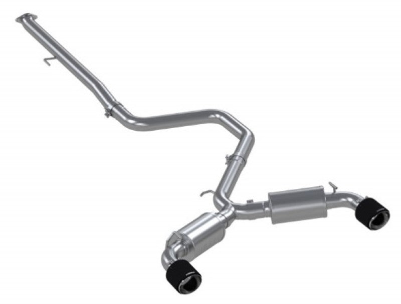 MBRP Armor Pro Series 2019+ Hyundai Veloster N 2.0L Turbo Cat Back Exhaust System with T304 Stainless Steel and Carbon Fiber Tips