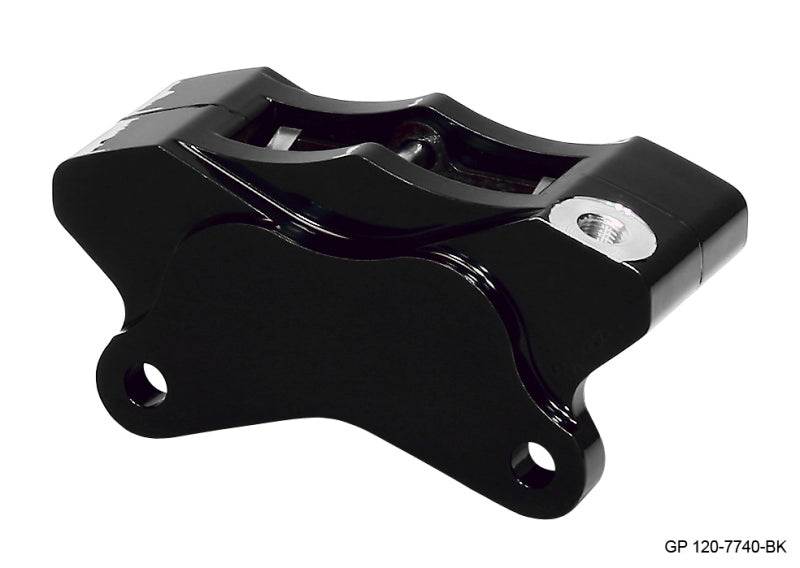 Wilwood GP310 Rear Motorcycle Brake Caliper for Harley-Davidson - Black Finish