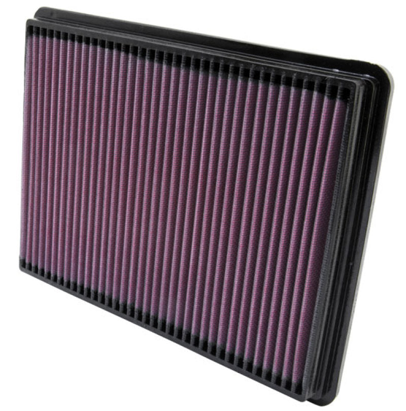K&N Engineering 33-2141-1 High-Flow Reusable Drop-In Air Filter for Buick Century, Pontiac, Chevy, and Buick Models