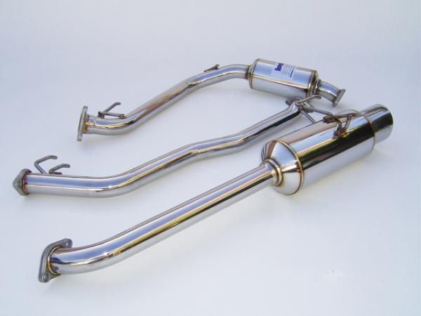 Invidia 06-08 Honda Fit 50mm Cat-Back Exhaust with 4-inch Tip - Model HS06HF1GTP