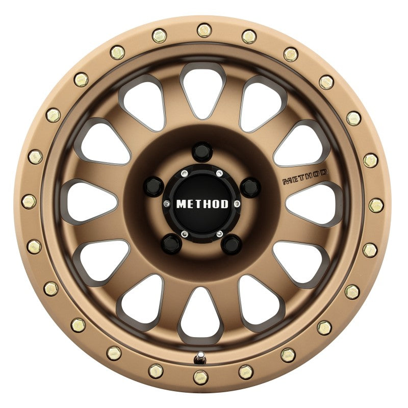 Method MR304 Double Standard 15x8 Bronze Wheel with -24mm Offset and 5x4.5 Bolt Pattern