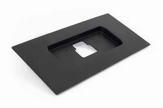 Haltech UC-10 Moulded Panel Mount 10x20 Inches - Black UV Stabilized ABS Plastic