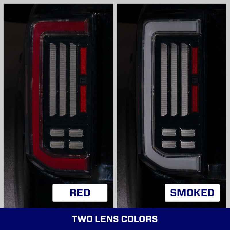 Form Lighting 2021-2025 Ford Bronco LED Tail Lights Red (Pair)