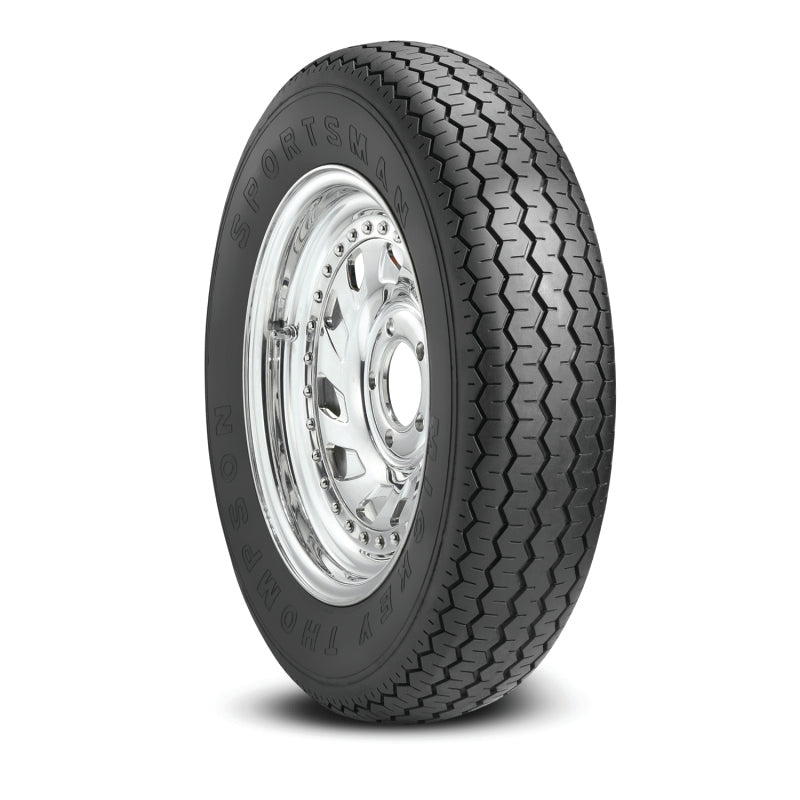 Mickey Thompson Sportsman Front Tire - 26x7.50-15LT for Street Performance and Drag Racing