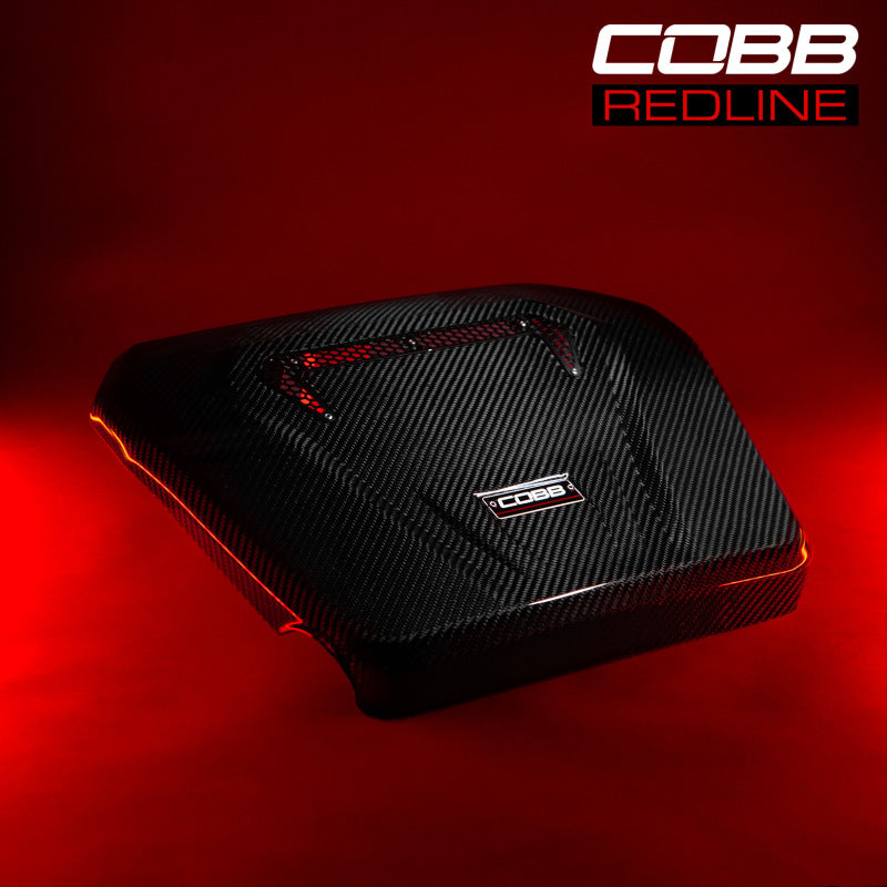 Cobb Redline Carbon Fiber Engine Cover for VW Golf GTI (MK7/MK7.5/MK8), Golf R, Audi A3 & S3 (8V)