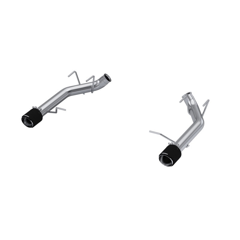 MBRP Armor Pro Series Dual Axle-Back Exhaust System for Ford Mustang 2011-2014 with Carbon Fiber Tips