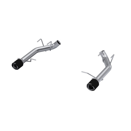 MBRP Armor Pro Series Dual Axle-Back Exhaust System for Ford Mustang 2011-2014 with Carbon Fiber Tips