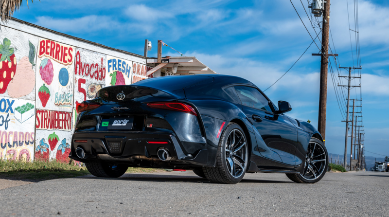 Borla ATAK Cat-Back Exhaust System for 2020-2025 Toyota GR Supra with Chrome Tips