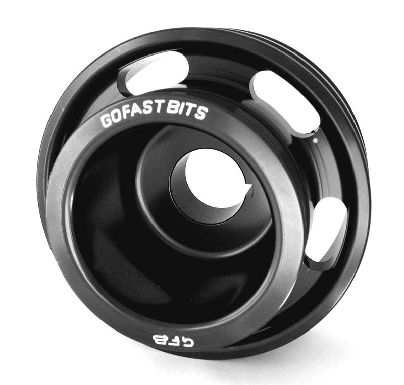 Go Fast Bits GFB Nissan 300ZX Crank Pulley Kit Part Number 2006 – Lightweight Underdrive Pulley for Enhanced Throttle Response and Acceleration