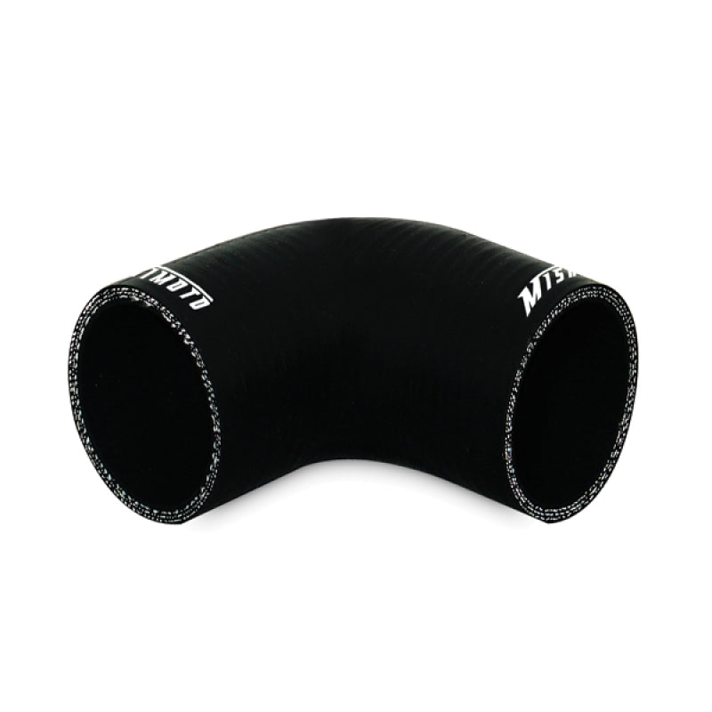 Mishimoto 2.0 Inch Black Silicone 90 Degree Coupler - Automotive Cooling and Intake System Connector