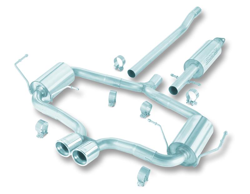 Borla S-Type Cat-Back Exhaust System for 2004-2009 Mini Cooper S Hatchback and Convertible