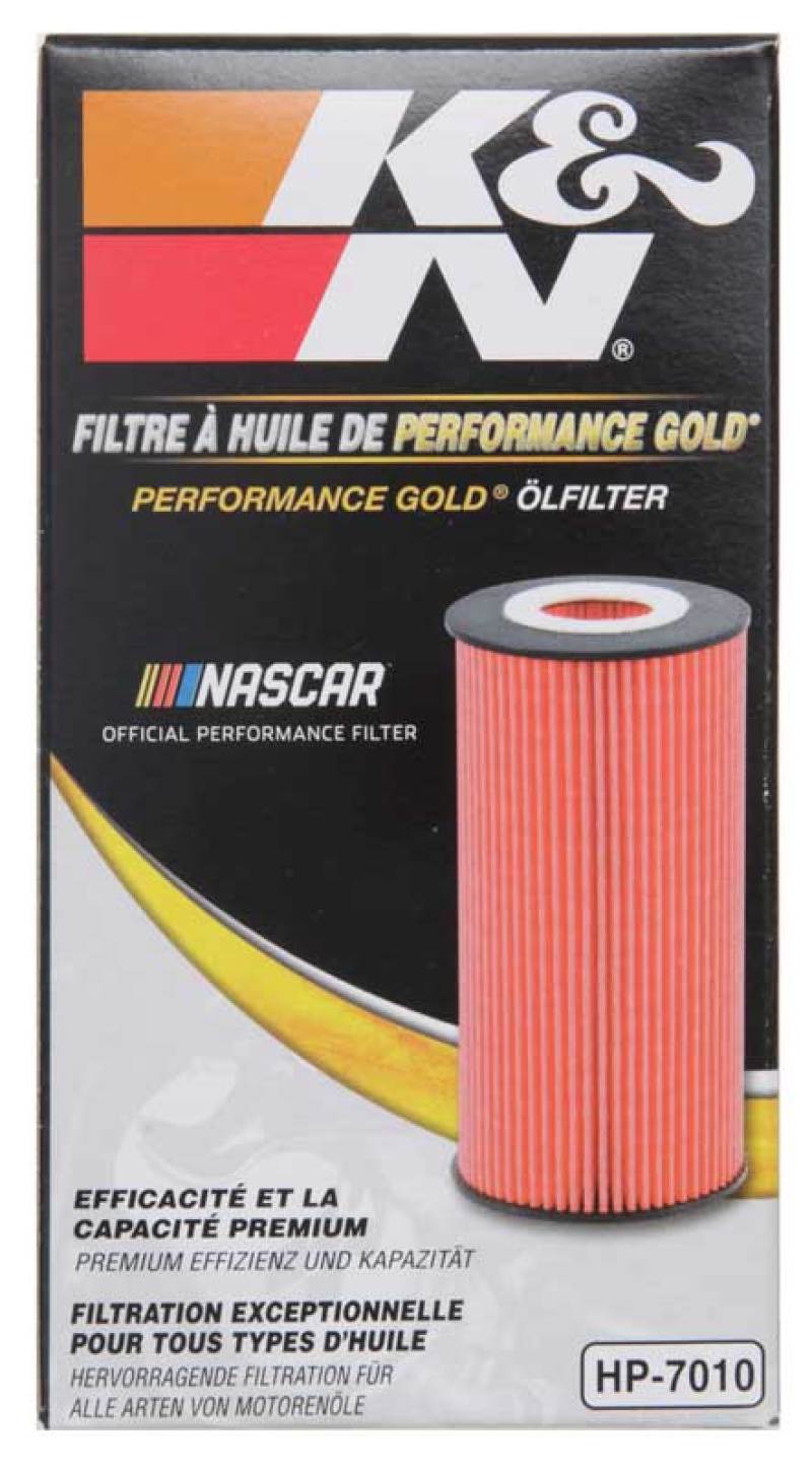 K&N Engineering HP-7010 Cartridge Oil Filter for 2011-2013 Volkswagen Models