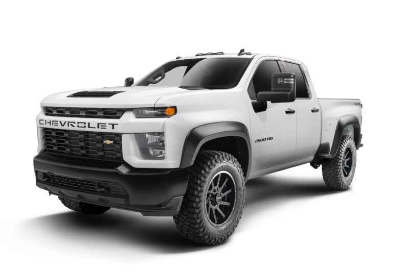 Husky Liners 20-25 Chevrolet Silverado 2500 HD Extend-A-Fender Flares 4pc - Blk